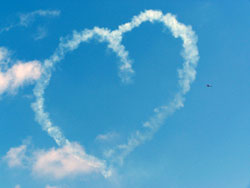 Heart in the sky - romantic